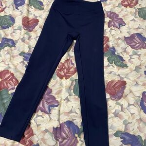 Women's Navy High-Waisted Leggings